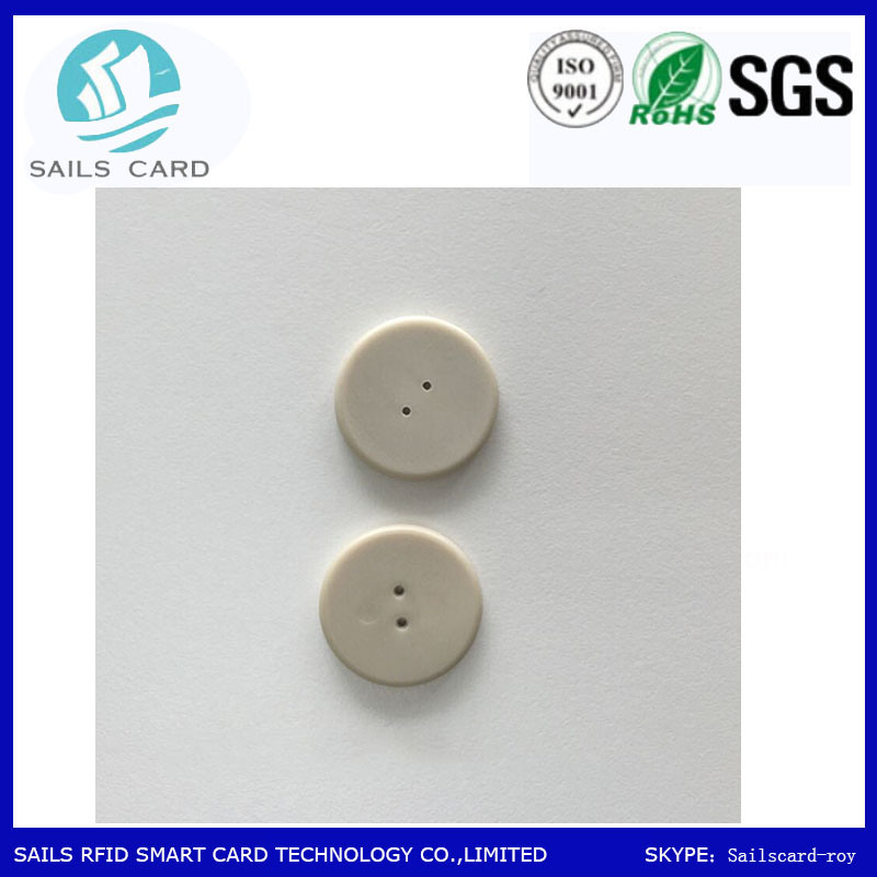 Reusable PPS RFID Button for Clothing Tracking in Laundry