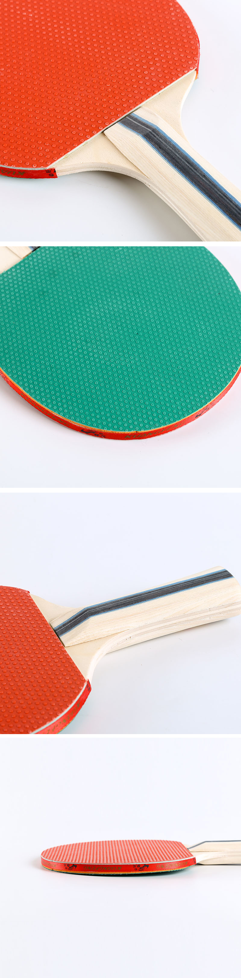 Wholesale High Quality Cheap Price Customized Logo Ping Pong Table Tennis Paddles