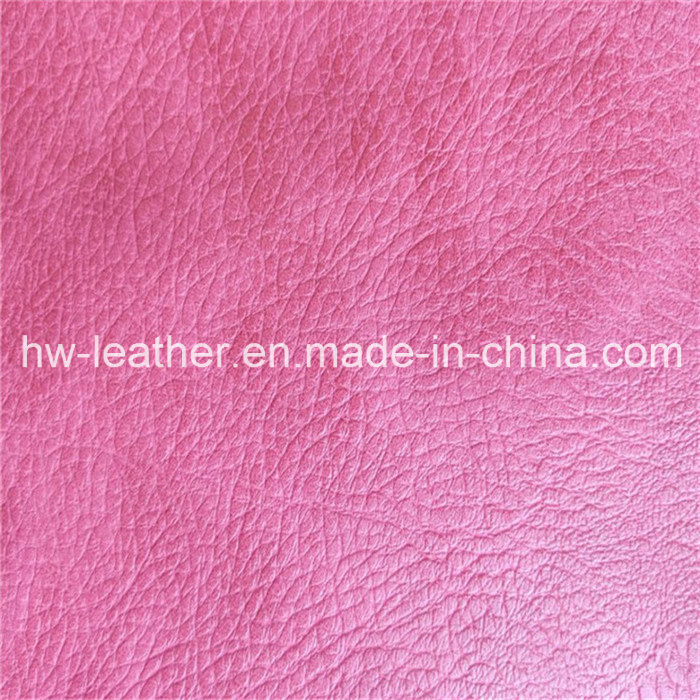 Furniture PU Leather for Sofa, Recliner, Couch Hw-1013