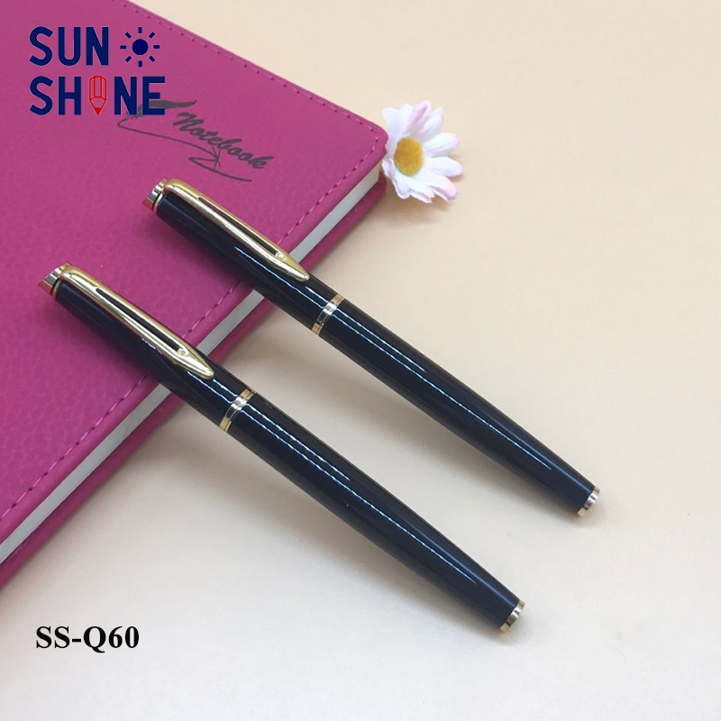 Wholsale Roller Pen Business Gift Black Metal Pen