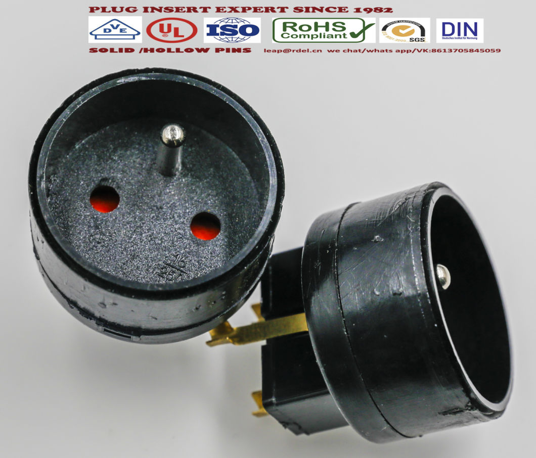 Power Cable Socket Inserts VDE NF Ce GS Socket Inserts