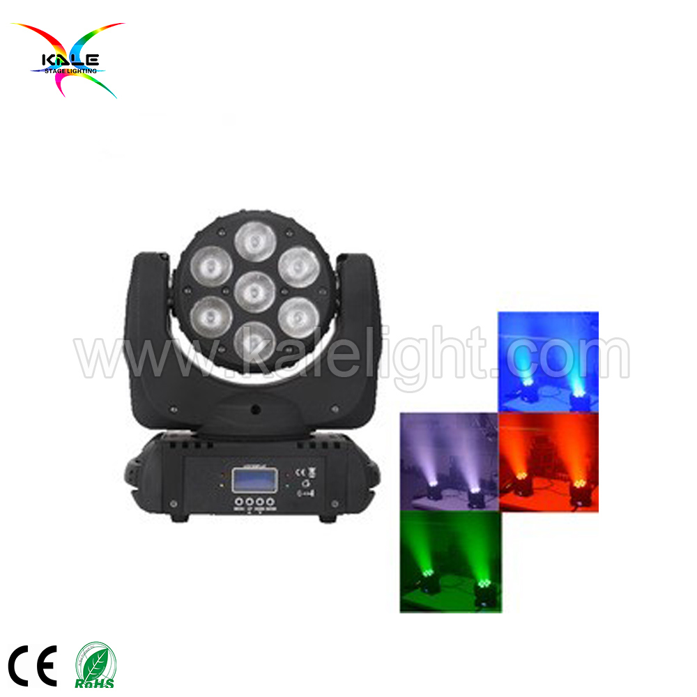 Moving Head Light 7PCS 12W Beam Light for Stage Party