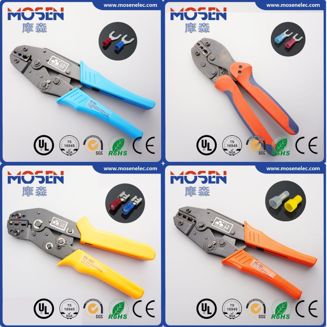 Sn-02c Coaxial Stripper Crimping Plier for Non-Insulated Terminal