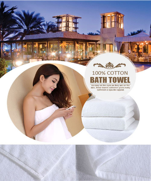 Hot Sales White Color Towel for Hotel