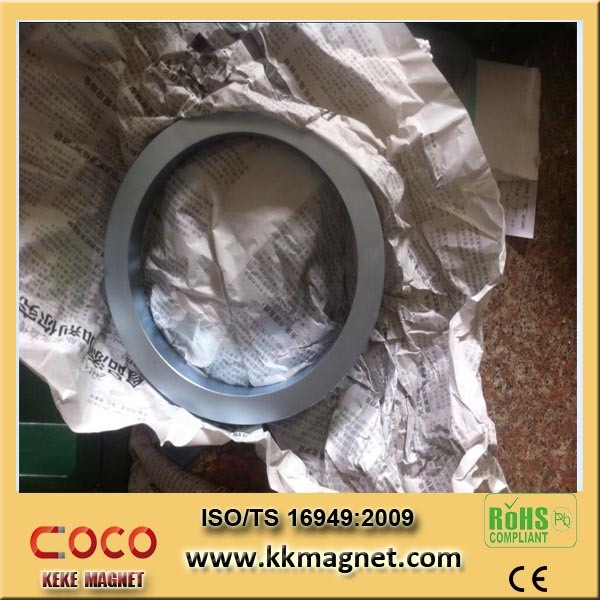 Ring Magnet with Big Hole, Permanent Magnet, Neodymium Magnet Wind Turbine N35, N38, N40, N42, N45, N48, N50, N52