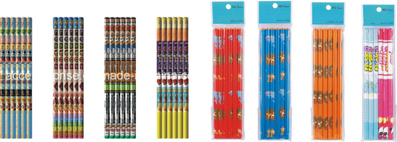 High Quality Hb Wooden Pencil with or Without Eraser