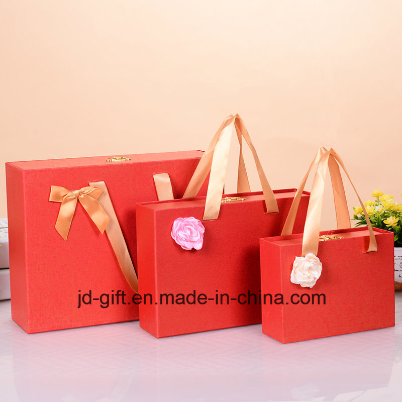 Custom Gift Fashion Gold Drawer Paper Box for Cosmetics or Jewelry or Candy