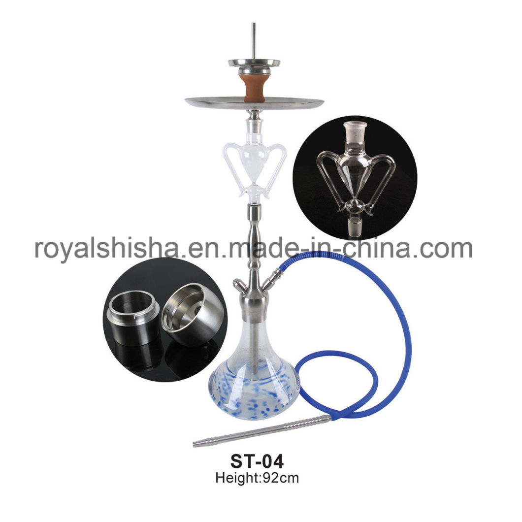 German Colored Smoke Hookah Aluminum Shisha Hookah 2017