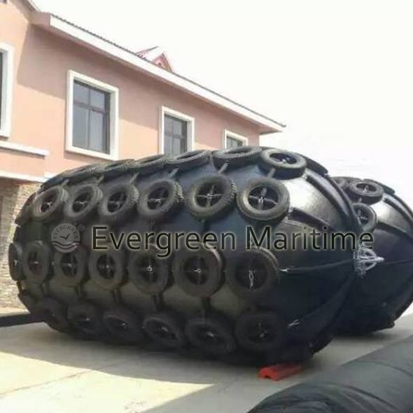 4.5 M X 9.0 M Yokohama Typ Pneumatic Rubber Fenders/ Defense From China