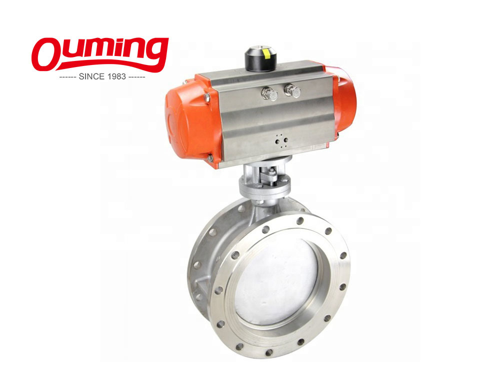 Pneumatic Actuator Best Factory Price 4 Inch Water Butterfly Valve