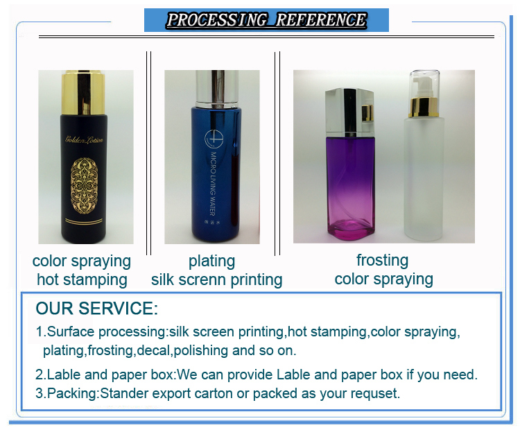 Glass Cosmetic Lotion Bottle and Face Cream Jar Manufacturers