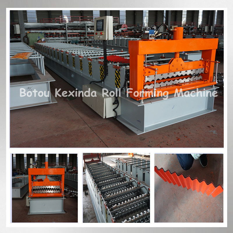 Metal Sheet Corrugated Roll Forming Machine