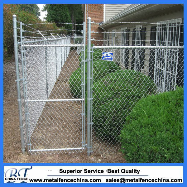 PVC Coated Security Wire Mesh Chain Link Fence