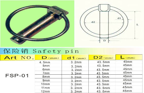 Linch Pin safety Pin Shaft Lock Pin DIN11023