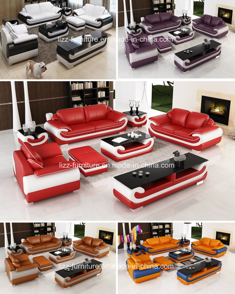 Modern Sectional Furniture Miami Soft Leather Sofa