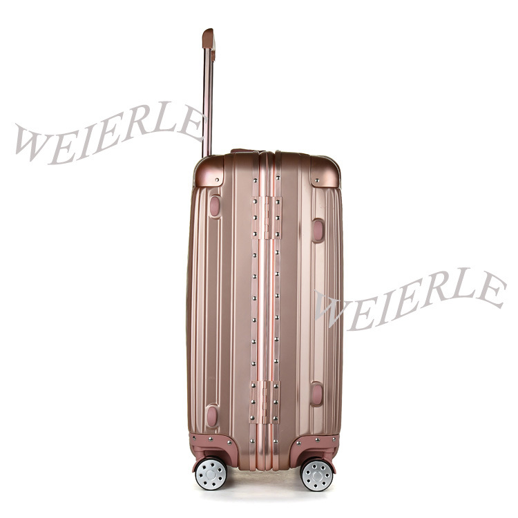 2017 Hot Sale Seven Colors Fashion PC Trolley Luggage