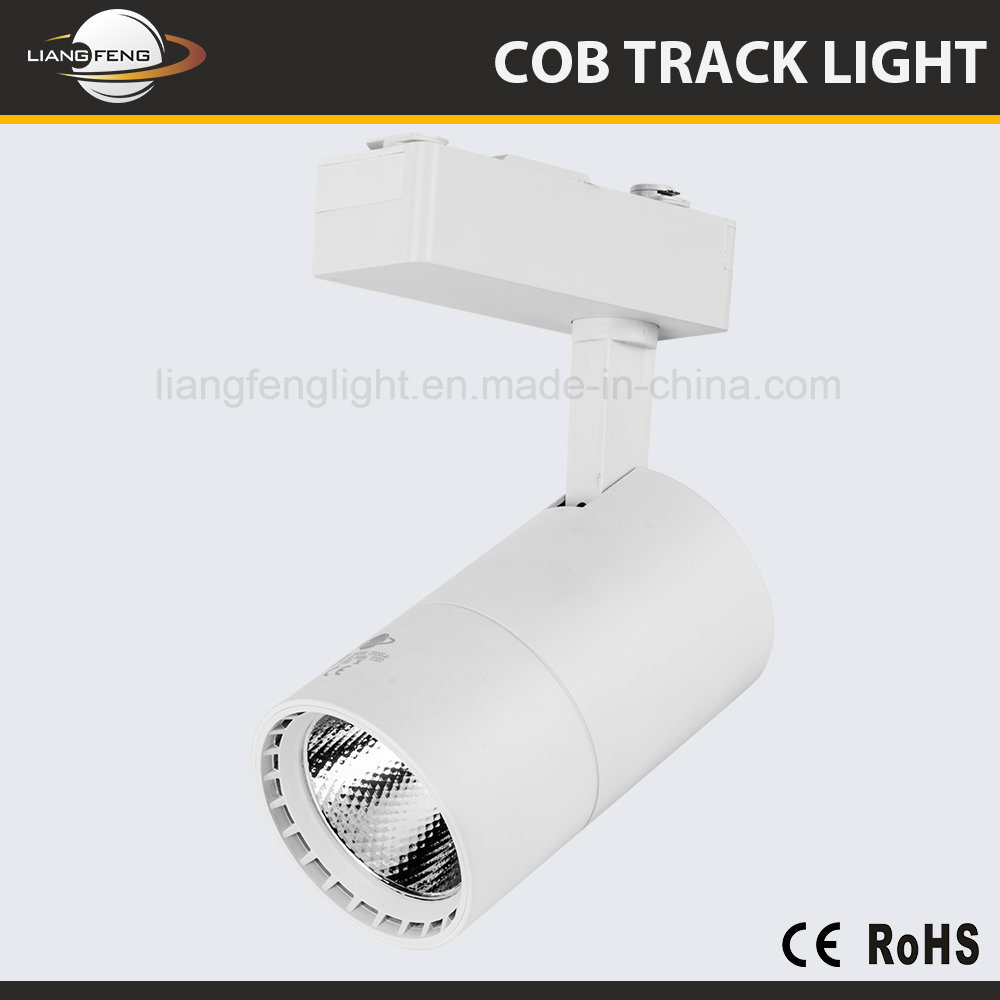 4 / 3 / 2 Wires Commercial Spot Lighting 10W 20W 30W COB LED Track Light