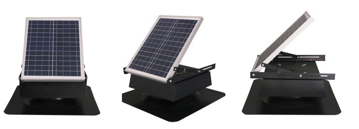 20W9in Solar Attic Fan Solar Ventilator