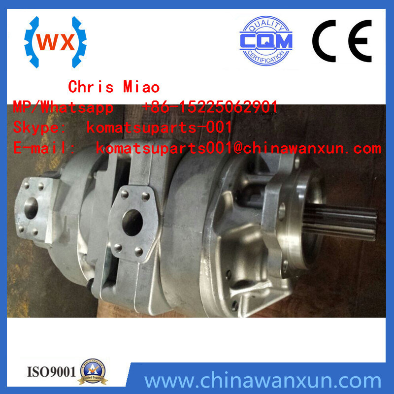 Wa600-3 Wheel Loader Hydraulic Pump Assy 705-53-42010, Hydraulic Pump Gear Pump for Wa600-3