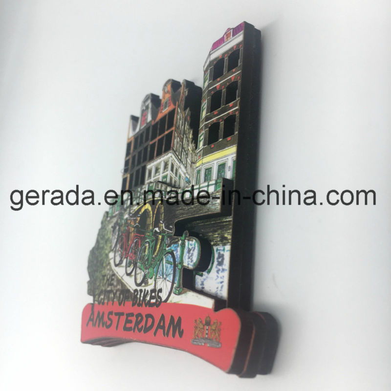 Wholesale Souvenir Wooden Fridge Magnet