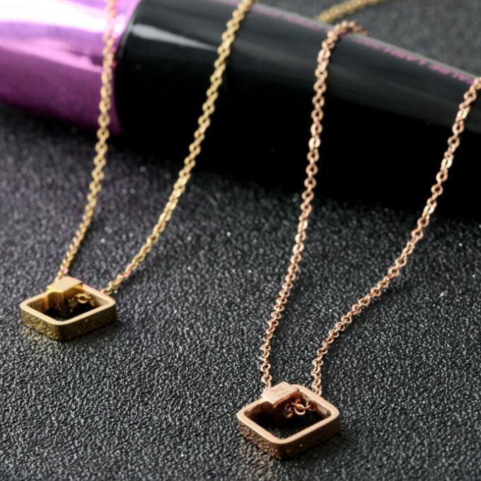 Fashion Accessories Pendant Stainless Steel Necklace