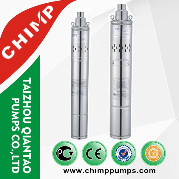 Stainless Steel Screw Deep Well Submersible Pump