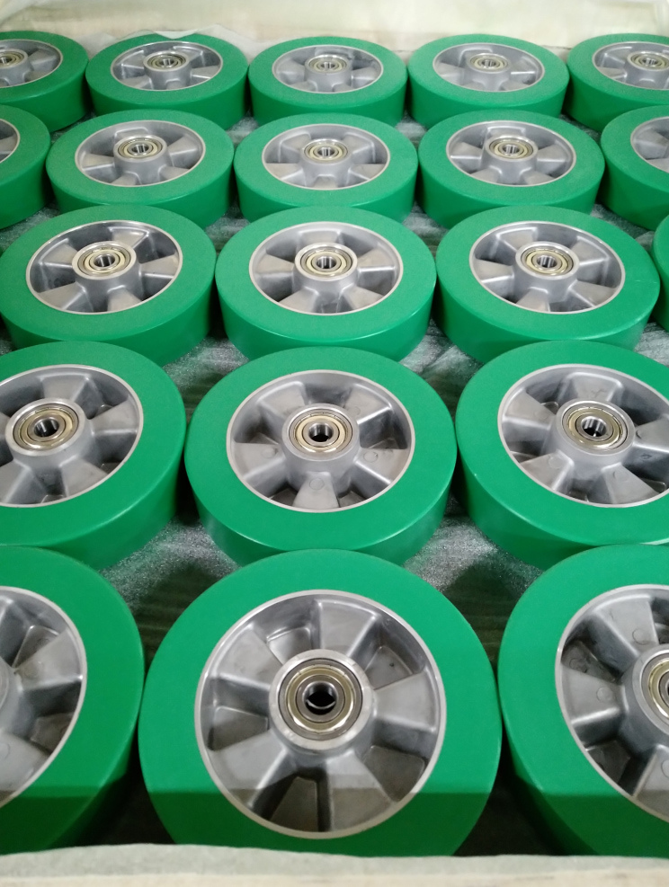 8inch Aluminium Core PU Wheel