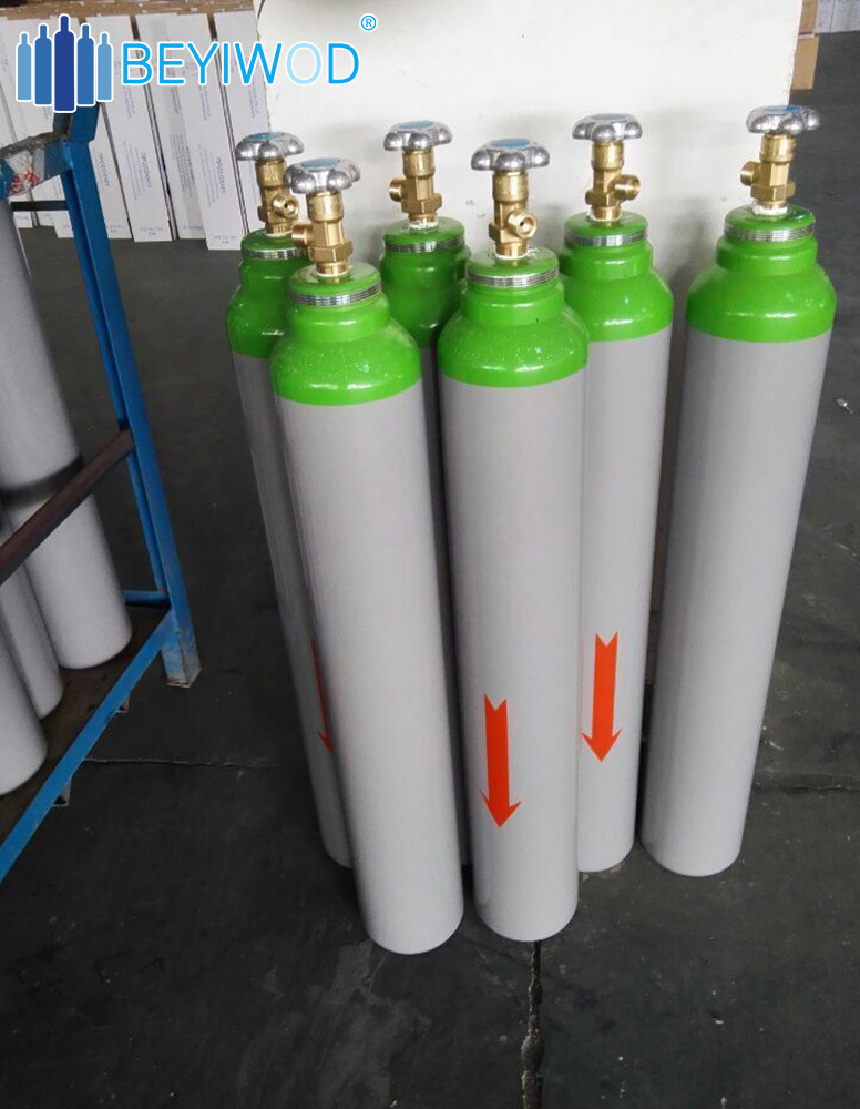 European Standard Steel Cylinder for Oxygen /CO2/Argon/Nitrogen Gas