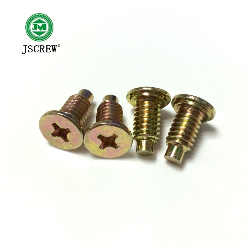 Customized Cross Recess RoHS Rainbow Set Bolt