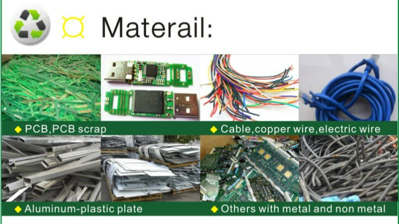 Qualitied Wast Cable and Copper Wire Recycling Machine