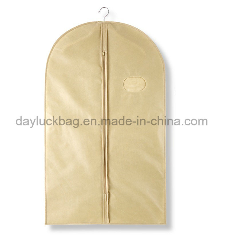 PVC Window Pocket Suit Non Woven Cotton Garment Suit Bag