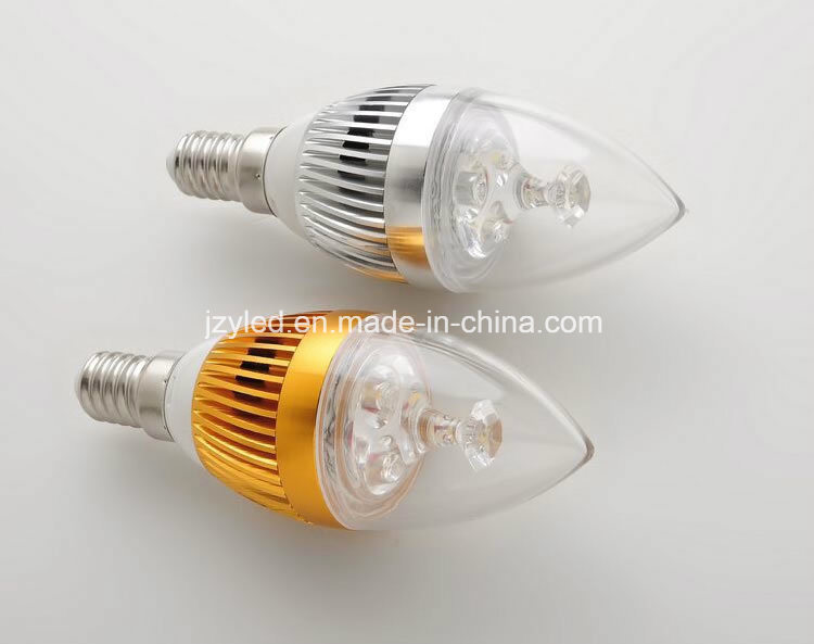 High Power E14 3W LED Candle Light Bulb