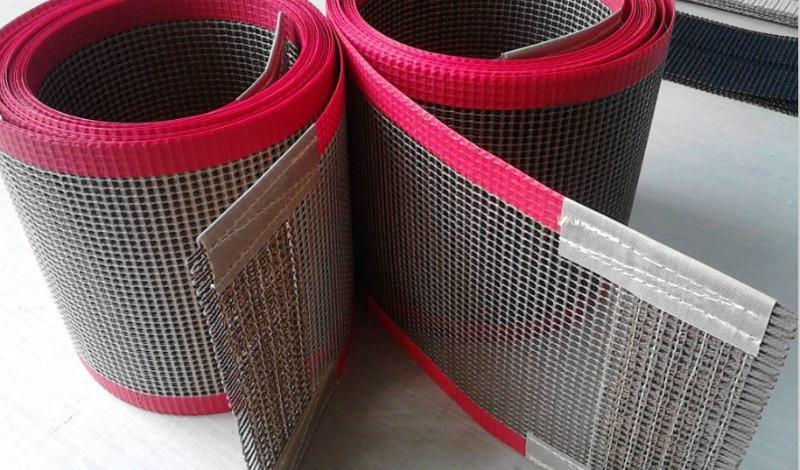 High Temperature Resistant PTFE Mesh Conveyor Belt