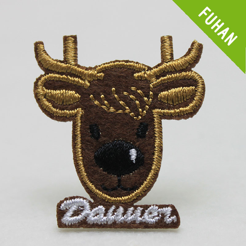Christmas Elk Customized Embroidery Patch
