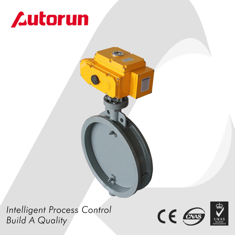 Intelligent Explosion Proof Motorized Ventilated Butterfly Valve