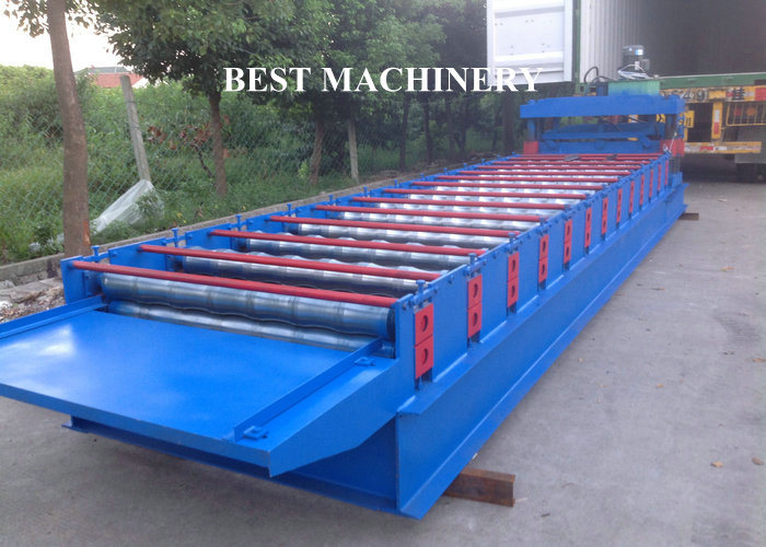 Glazed Steel Roof Tile Roll Forming Machine