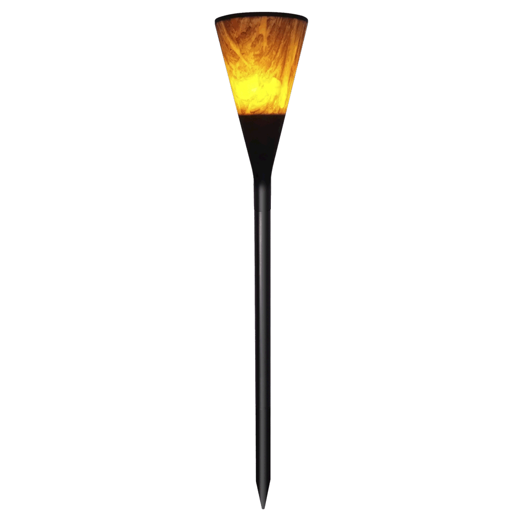 Solar Fire Cup Flame Balze Lawn Wall Decoration Lantern Lamp Light ISO9001