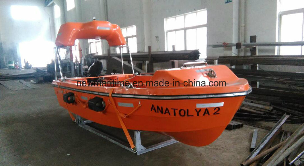 4.5m Fast Rescue Boat for Sale, Marine Life Boat, Solas Fiberglass Rescue Boat