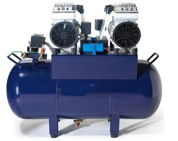 60L Silent Oilless Air Compressor for Four Dental Units