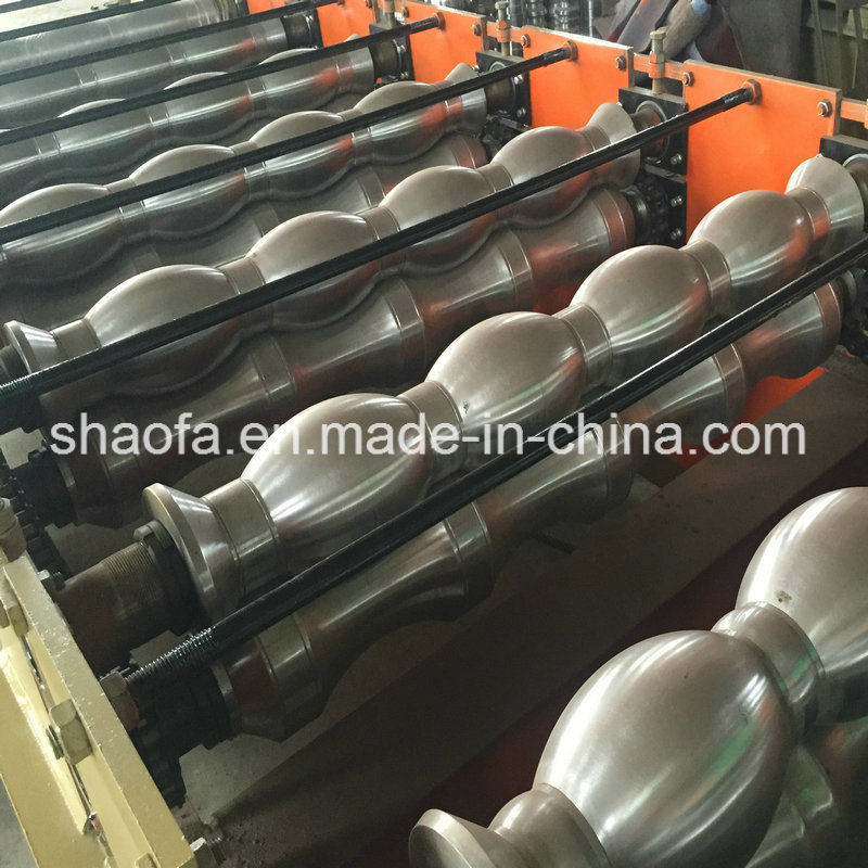 Galvanized Steel Tile Metal Roof Roll Forming Machine