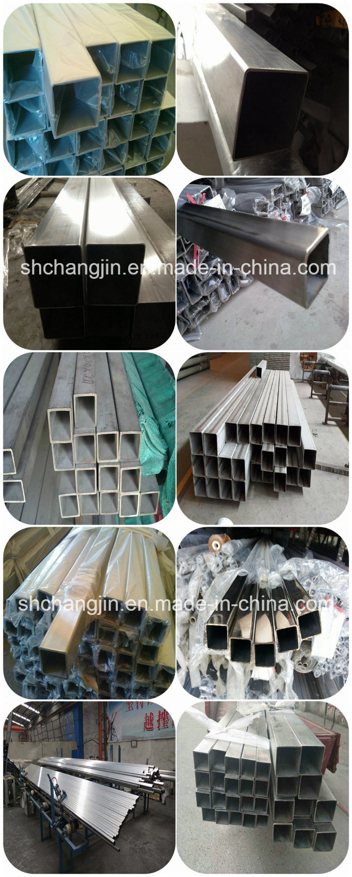 201 202 Seamless Stainless Steel Square Pipe