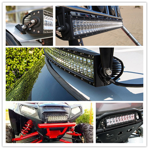 CREE Curved LED Light Bar 12V E-MARK 20 Inch 120W 4X4 ATV Trucks off-Road Driving