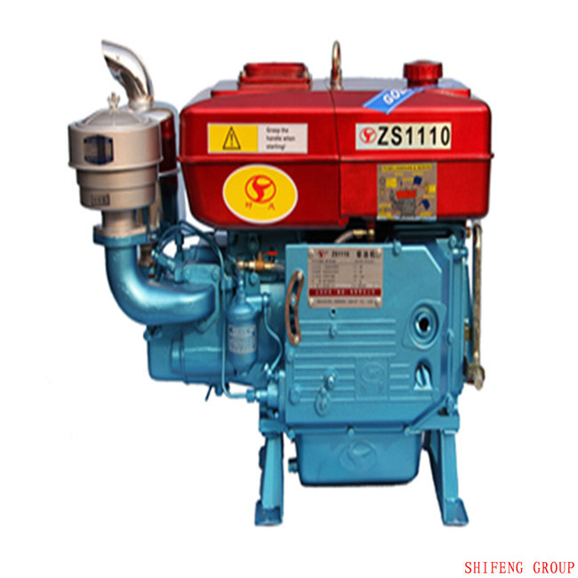 4-Stroke Single Cylinder Marine/Generator/Agricultural/Pump/Mills Water Cooled Diesel Engine