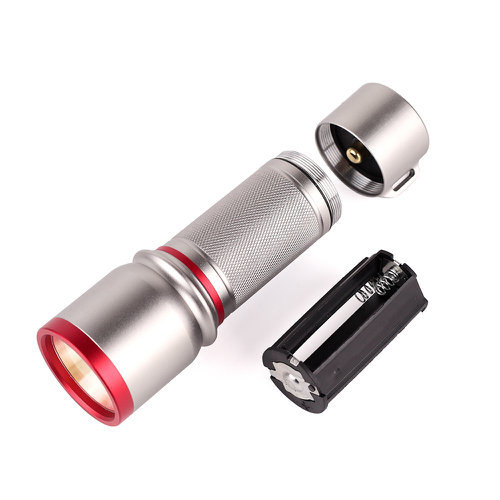 5W Aluminum COB LED Flashlight (11-JB1801 3AA)