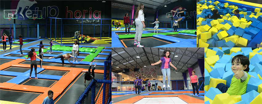 Vasia Commercial Trampoline Park with Customized