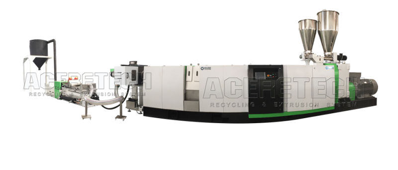 Ce Standard Plastic Recycling Machine for Crushed PP/PE/ABS/PS/HIPS/PC Regrinds