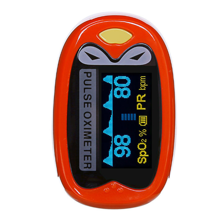 OLED Display Medical Finger Pulse Oximeter Pediatric Use with Ce