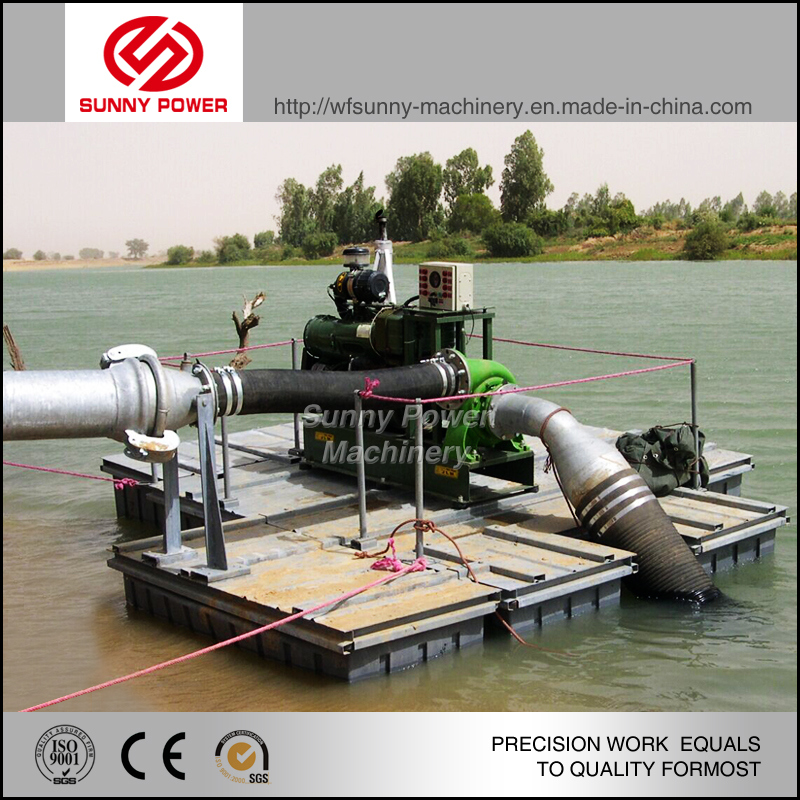 Hot Sale Diesel Water Pump for Agricultural Irrigation Outflow 50-5200m3/H