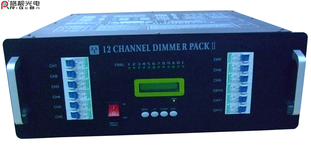 12CH Digital Dimmer DMX512 Controller Stage Light Dimmer