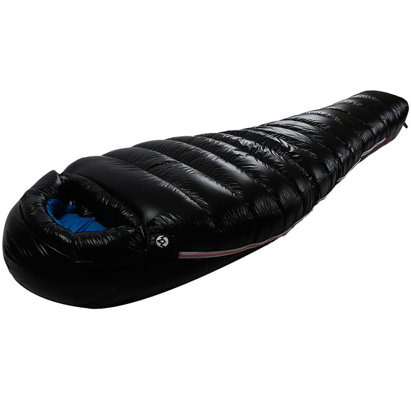 New Winter Camping Professional Ultralight Mummy 90% Duck Down Sleeping Bag